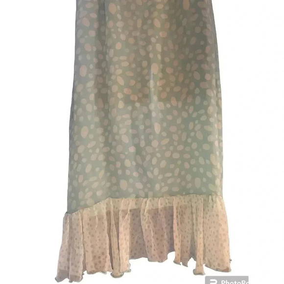 Maternity A Pea In The Pod Blue Sleeveless, Long Nursing Wrap/Robe Size Small - Picture 11 of 14